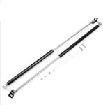 XGFCNB Car Front Hood Lift Supports Shocks Struts Props Hydraulic Rod universal front splitter fit,For for Honda Civic X 2016+-Black