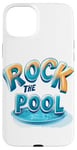 iPhone 15 Plus Awesome and Vibrant Rock the Pool Statement Costume Case