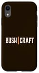 Coque pour iPhone XR Bushcraft Couteau de survie extérieur Nature Camping