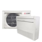 MITSUBISHI ELECTRIC KIRIGAMINE FURO 6000 VARMEPUMPE, GULVMODELL