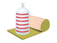 Rockwool Prolit Lamelmåtte Alu 20X1000x10000mm 1Rll