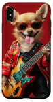 iPhone XS Max Chihuahua Dog lovers Rock music Cute pets Pet Fun Case