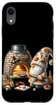 Coque pour iPhone XR Pizza Baker Dad Gnome With Hot Stone Pizza Oven Italy Travel