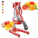 Hand Press Juicer Manual Fruit Juicer Juice Squeezer Citrus Orange Lemon