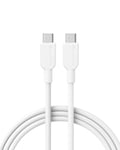 cable USB C vers USB C (1,8 m),(60 W/3 A) 310 Câble de charge USB C pour iPhone 15,Samsung Galaxy S23,iPad Pro 2021,iPad Mini 6,iPad Air 4,MacBook Pro 2020,Switch (USB 2.0)