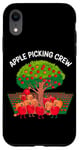 iPhone XR Apple Picking Crew Funny Orchard Harvest Season Fall Autumn Case