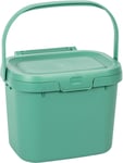 Kitchen Compost Caddy Bin 4.5L - Sage Green, Everyday Food Waste Container