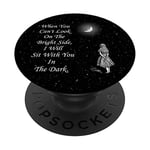 PopSockets Alice In Wonderland & Quote PopSockets PopGrip: Swappable Grip for Phones & Tablets