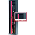 Blinky 5 Gang Shotgun Cabinets + Treasure Armoire 31x22x138H 8011779265127 Armo