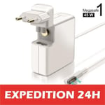 Megasafe 1 45w Chargeur pour Apple Macbook pro ,A1343 Magsafe Chargeur pour Mac Air 45W