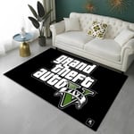 (13-40 x 60)GTA Grand Theft Auto Games Gamer Mattomatto kotiin Olohuoneeseen Makuuhuoneen Sohva Ovimatto Sisustus Lasten alueen matto Liukumaton lattiamatto