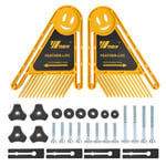 1 Paire Planche Fixation Accessoires pour scies perceuse burineur la sécurisation d une défonceuse sous table