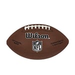 Wilson Ballon de Football Américain, NFL LIMITED, Cuir Mélangé, Taille Officielle, Marron, WTF1799XB