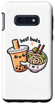 Coque pour Galaxy S10e Best Buds T-shirt mignon Bubble Tea T-shirt mignon Ramen Boba