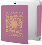 Coque Raiponce Sur La Tour Pour Ipad Air 4, Fine, Légère, Résistante Aux Rayures, Mise En Veille/Réveil Automatique, Étui Pour Tablette, Résistant Aux Chocs, Porte-Stylos, Transparent (10,9 Pouces)