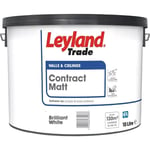 Leyland Trade Contract 10Ltr Mercury Grey Matt Emulsion Paint (422PJ)