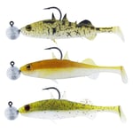 Westin Stanley The Stickleback R'N'R 5,5cm, 5g #2/0 (3-pack) - Clear W