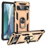 Google Pixel 7 Pro      Military Armour Ring Case    Gold