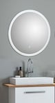 Schildmeyer Miroir Rond Sun avec éclairage LED - Diamètre 60 cm