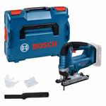 Batteridrevet stikksag Bosch GST 18V-125 B Solo; 18 V (uten batteri og lader) + L-BOXX