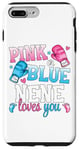 iPhone 7 Plus/8 Plus Pink Or Blue Nene Loves You Boxing Gender Reveal Party Case