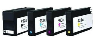 CMYK Set Ink Replace for HP 932XL 933XL Officejet 7610 6100 7510 6700 6600 7110