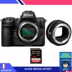 Nikon Z8 + FTZ II + 1 SanDisk 128GB Extreme PRO UHS-II SDXC 300 MB/s + Ebook ""Devenez Un Super Photographe"" - Appareil Photo Nikon