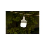 Lot de 2 lanternes portables Ampoules LED Lanternes de camping Lanterne de camping avec crochet Chargeur USB Eclairage pour décoration de jardin