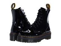 DR MARTENS Men's 6 Eye Boot, Black, 9.5 UK