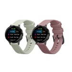 Silicone Watch Strap Set for Garmin Venu 3S 