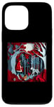 Coque pour iPhone 13 Pro Max Illustration en papier découpé Petit Chaperon rouge