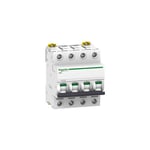 Schneider Electric - Acti9, iC60L disjoncteur 4P 20A courbe c - A9F94420