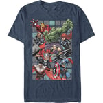 Avengers Assembling Marvel Comics T-Shirt