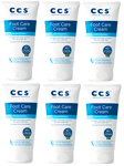 CCS Foot Care Cream 175ml For Dry Skin/Cracked Heels, Moisturing, Effective X 6
