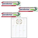 Toothpaste Bundle which Contains Parodontax Herbal Extra Fresh 75 ml - Pack o...