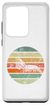 Coque pour Galaxy S20 Ultra Mantis Crevettes Vintage Style Rétro Coucher de Soleil Amoureux des Animaux