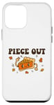 Coque pour iPhone 12 mini PIECE OUT Thanksgiving Funny Pumpkin Pie Pun Meme