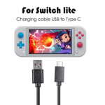 Câble Usb Type-C 2a Pour Recharge Rapide, 1m, Accessoire De Chargeur Pour Console De Jeu Nintendo Switch Lite Et Mini