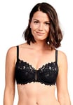 Sans Complexe - Arum - Soutien-Gorge Emboitant en Dentelle avec Armatures - Classique - Femme - Noir - 95D