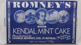 Kendal Mint Cake Romney's White Kendal Mintcake 1 X 170g Bar