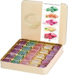 Assorted Turkish Delight Mix, Rose, Mint, Orange, Lemon 26 Count (Pack of 1) 