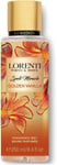 Lorenti Body Mist Spray 250 ml | Golden Vanilla For Woman Fresh Scent Long Last