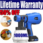 Cordless Paint Sprayer Electric Spray Gun Fence Wall Airless paint spray guns