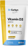 Dr Corbyn Vitamin D3 1,000 IU / 25Ug - 60 Tablets | Vegetarian Vitamin D Supplem