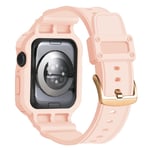 Apple Watch Series 10 42mm Adventure Skal + Armband rosa