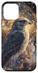 Coque pour iPhone 12 mini Fantasy FalconHawk art Majestic Bird Wildlife