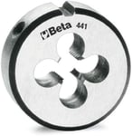 Beta 4410118 Round Die, Fine Pitch, Chrome-steel, M18 x 2.00 x 50.8mm, 2" O/D