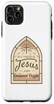 iPhone 11 Pro Max I Love Jesus and Crossword Puzzles Lover Christian Case