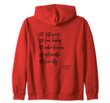 Enneagram 7 Shirt, The Enthusiast, Adventurer Zip Hoodie