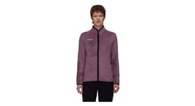 Veste polaire femme mammut innominata violet